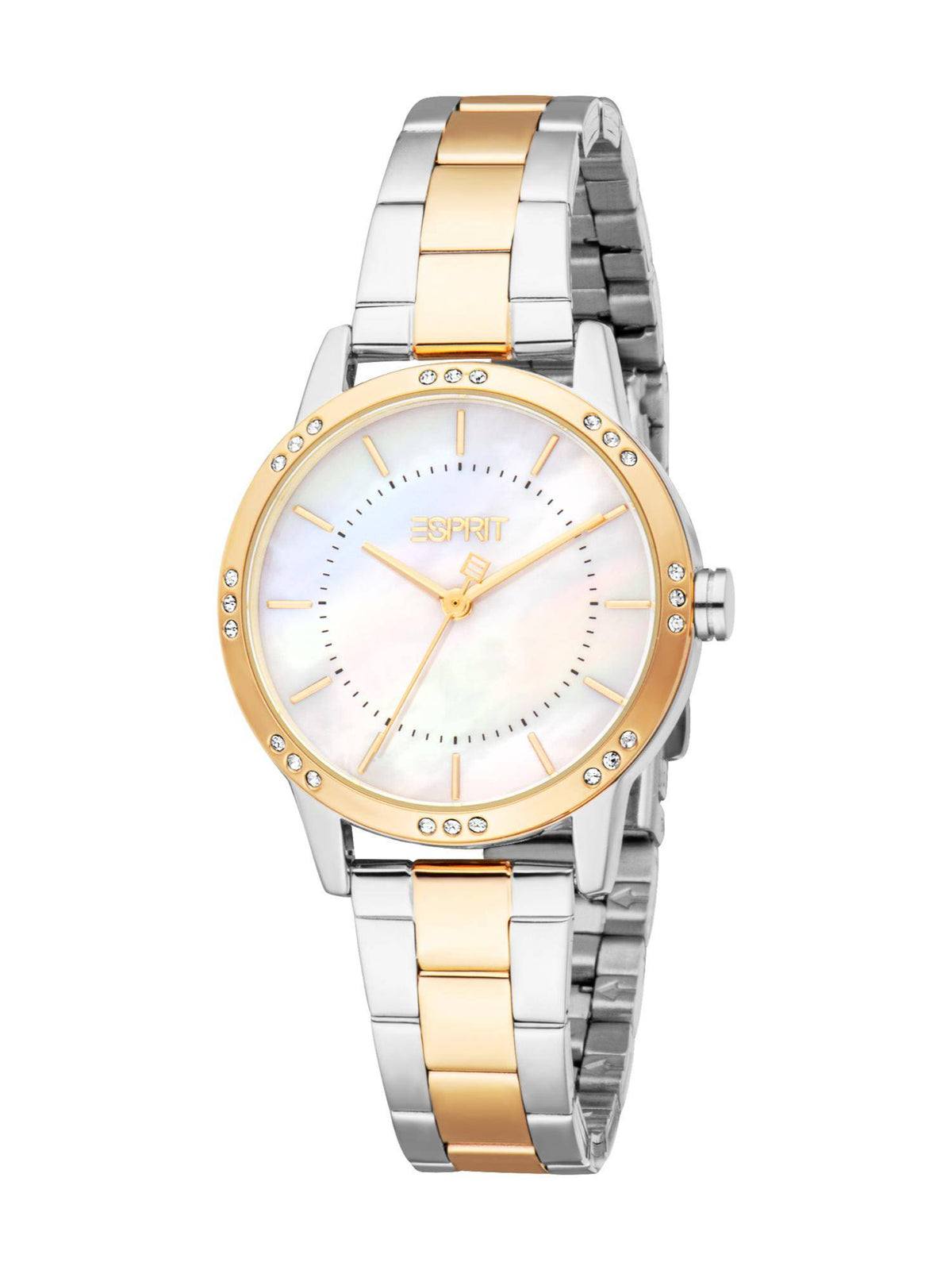Women Avery White Round Dial Analog Watch - ES1L521M0045 | W92 - view 1
