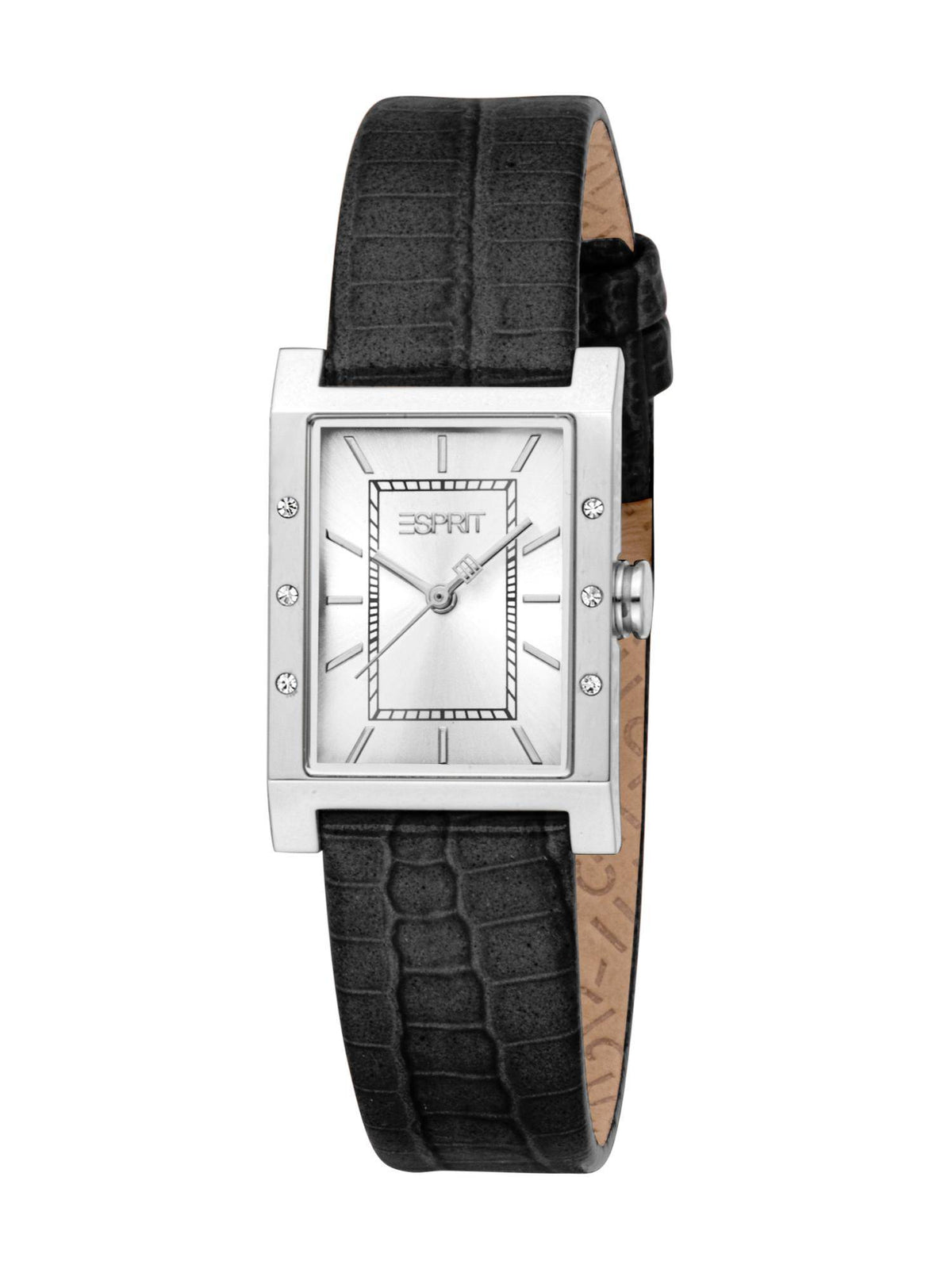 Women Rhea Silver Rectangular Dial Analog Watch - ES1L544L0015 | W92 - view 1