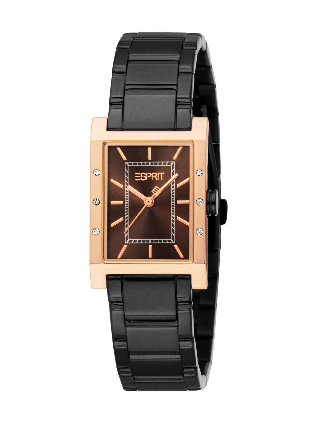 Women Rhea Silver Rectangular Dial Analog Watch - ES1L544L0015 | W92 - view 4