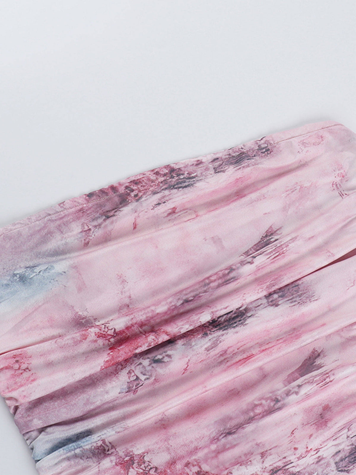 Pink Printed Mesh Tube Top | TT90 - view 2