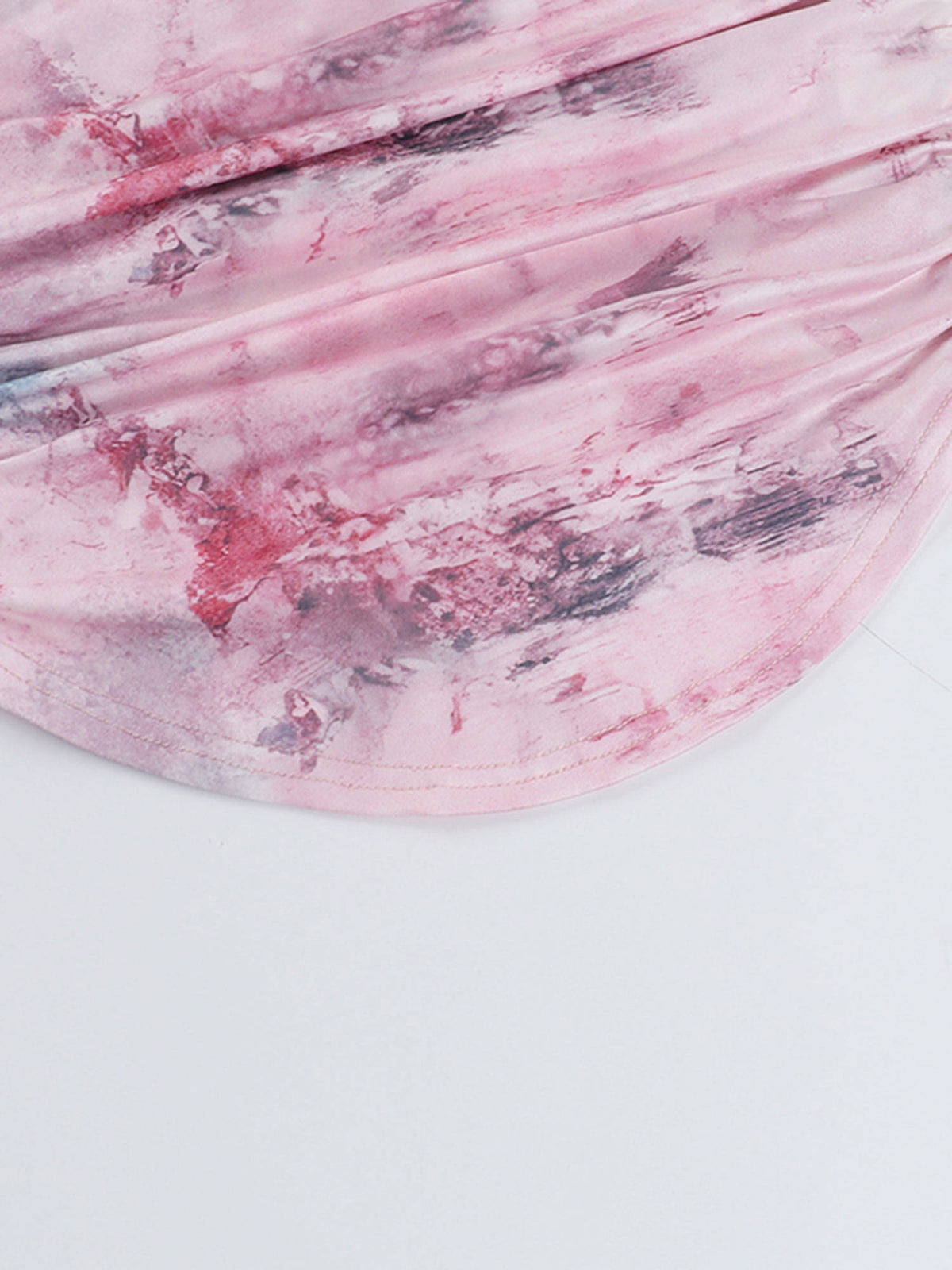 Pink Printed Mesh Tube Top | TT90 - view 4