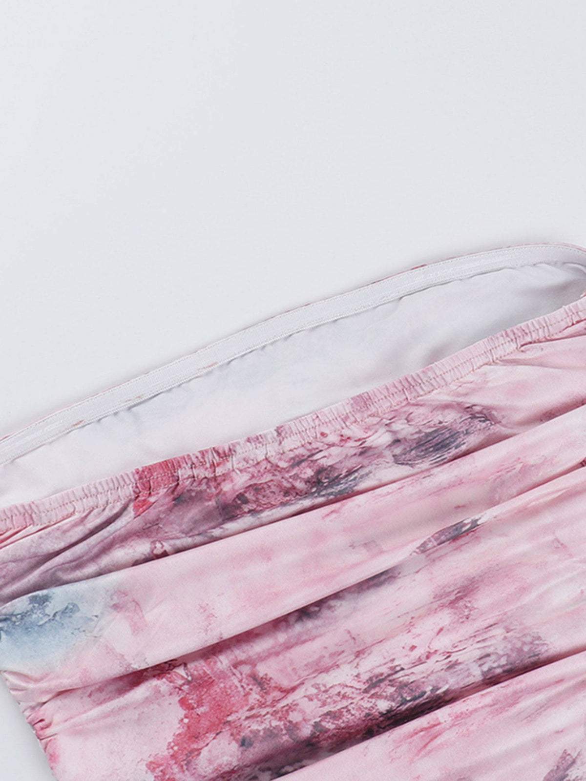 Pink Printed Mesh Tube Top | TT90 - view 5
