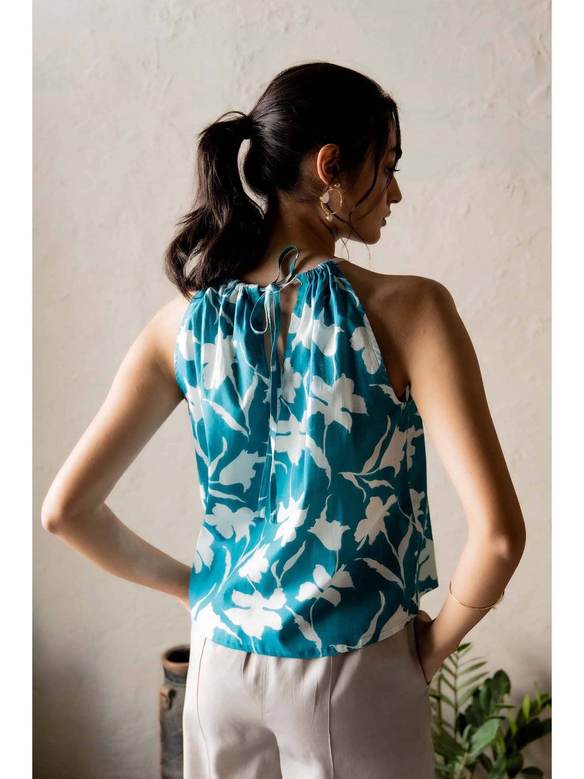 Serene Shade Top - Blue | HT67 - view 2