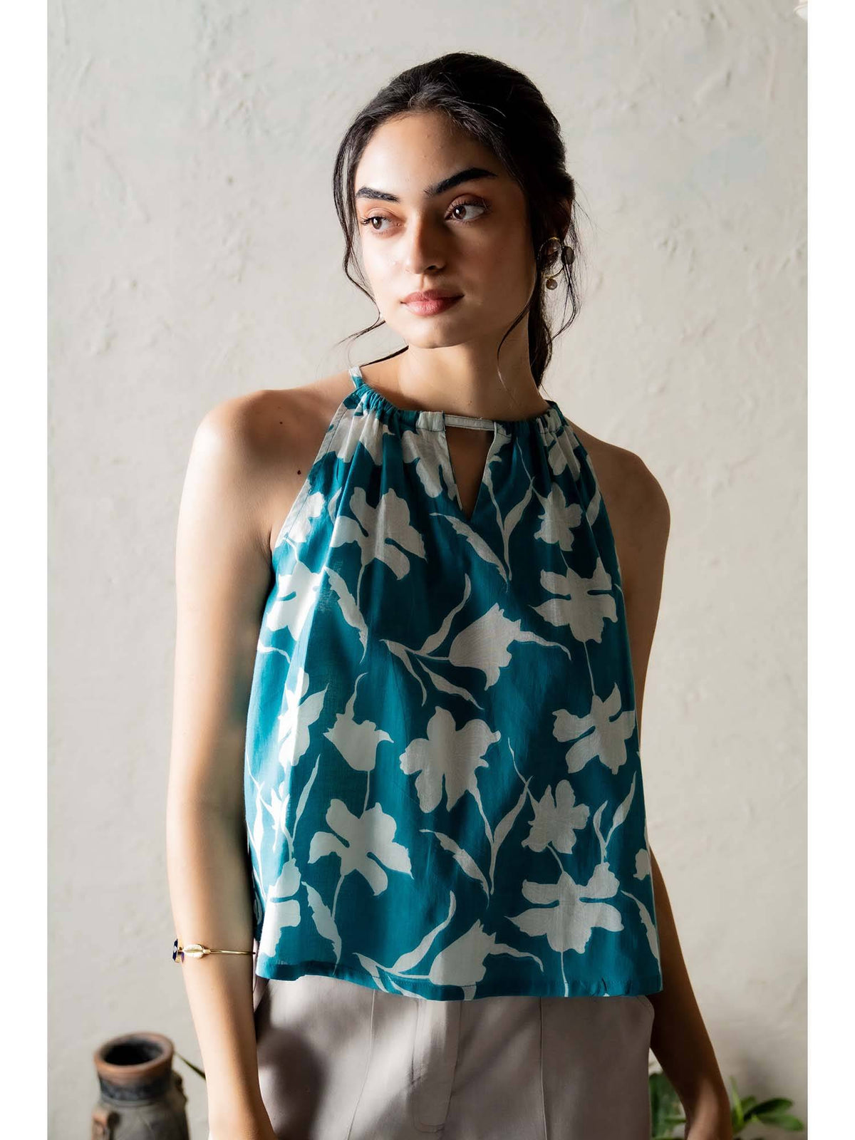 Serene Shade Top - Blue | HT67 - view 4