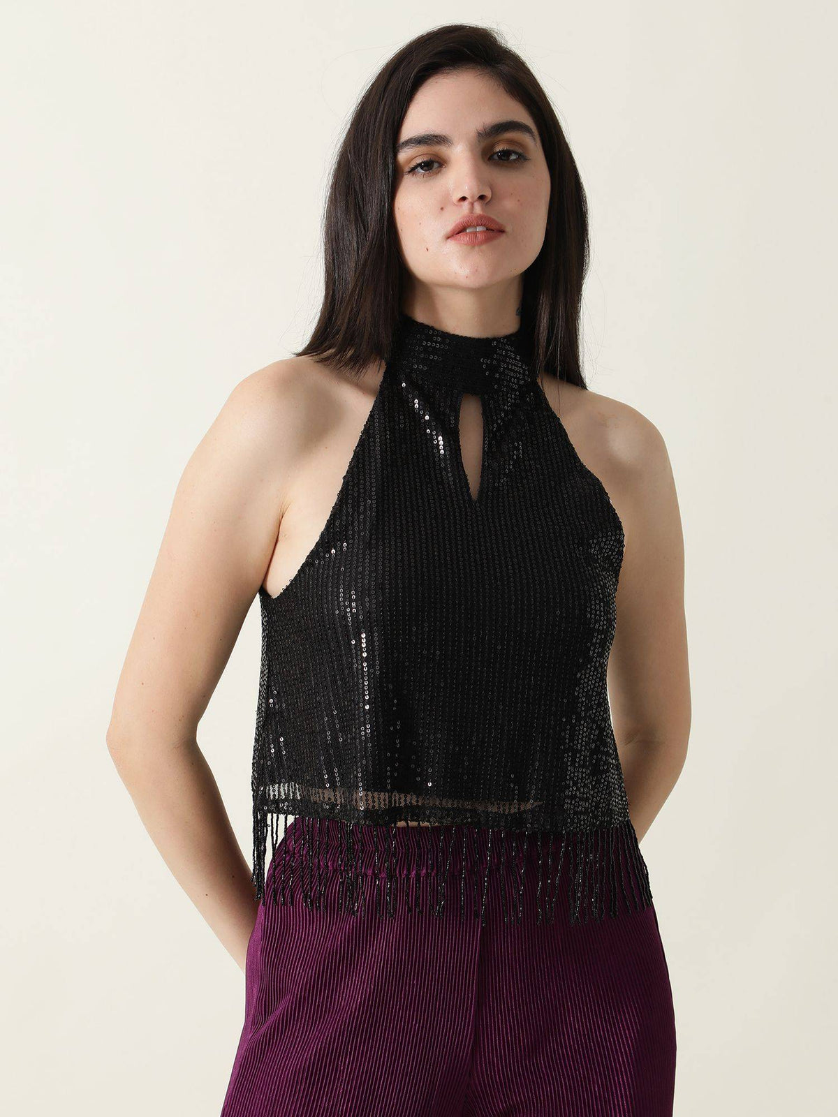 Lovia Maroon Top | HT67 - view 21