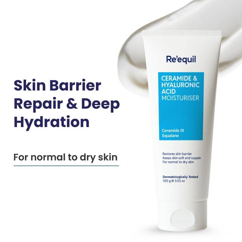 Ceramide & Hyaluronic Acid Moisturiser For Normal To Dry Skin | FC3 - view 1
