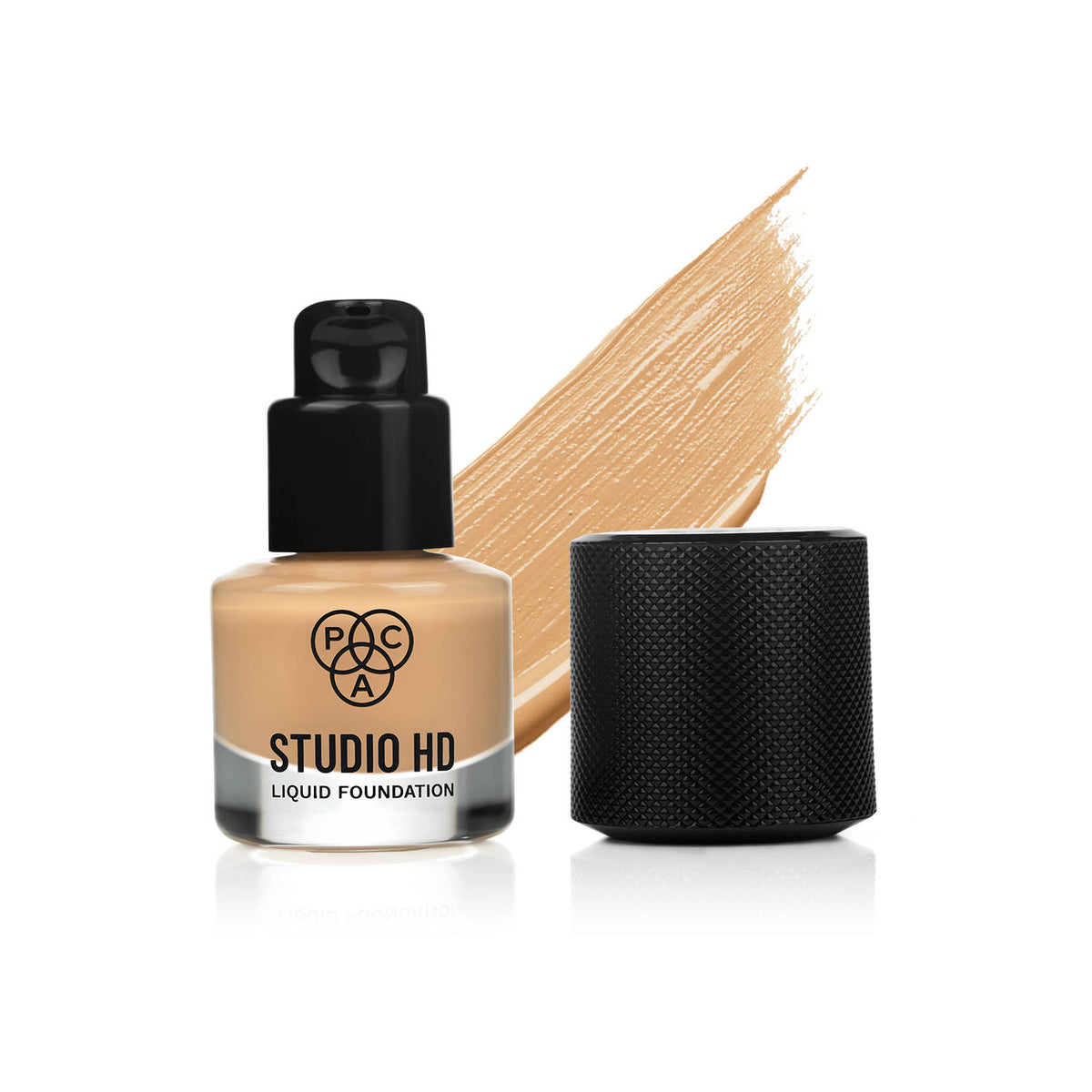 Studio HD Liquid Foundation Mini - Lightweight Dewy Satin Finish, Medium Buildable Coverage | F14 - view 11