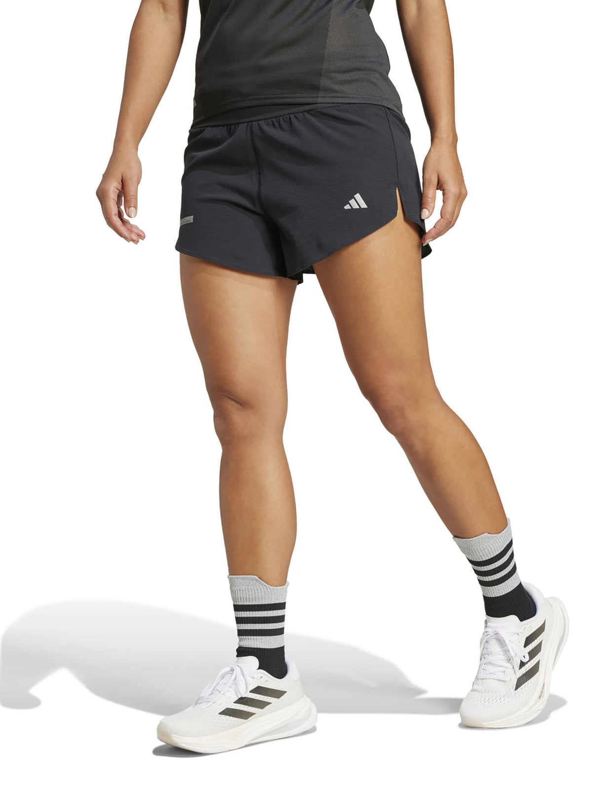 Ult Pckt Omen Black Running Shorts - view 1