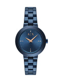 Women Blue Round Dial Analog Watch - | W92 - view 1