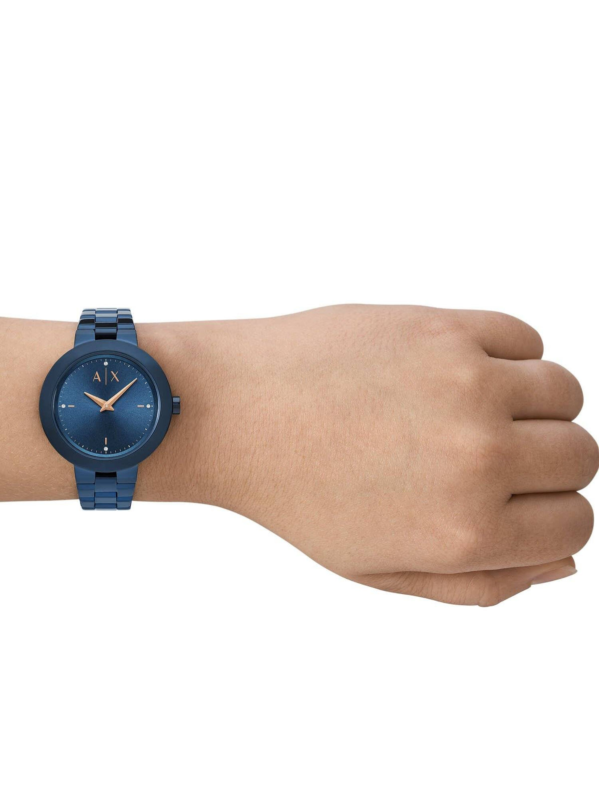 Women Blue Round Dial Analog Watch - | W92 - view 4