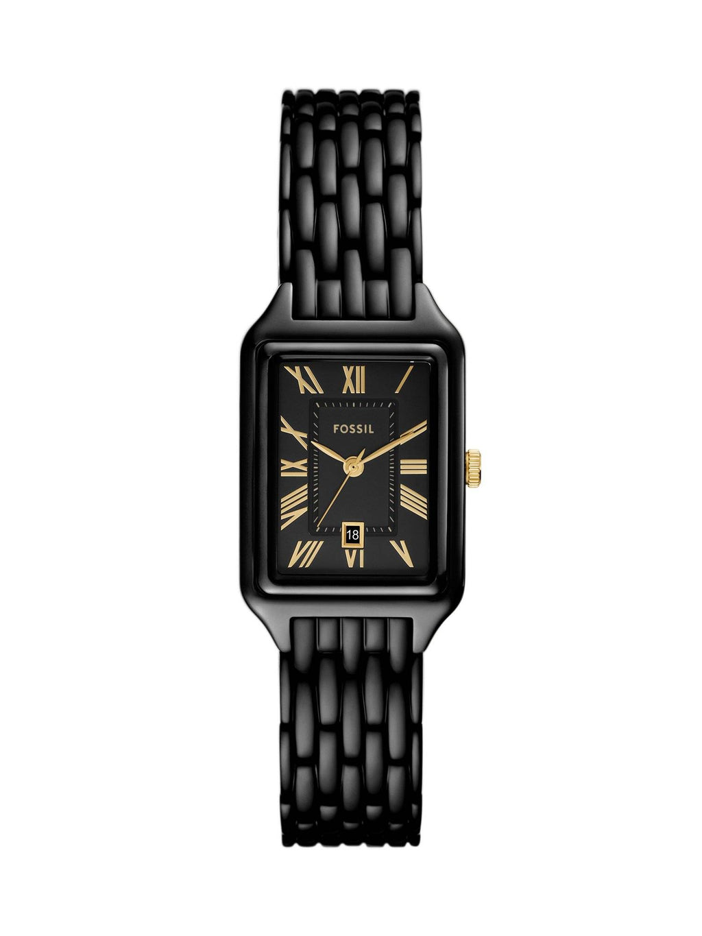 Women Black Rectangular Dial Analog Watch - | W92 - view 1