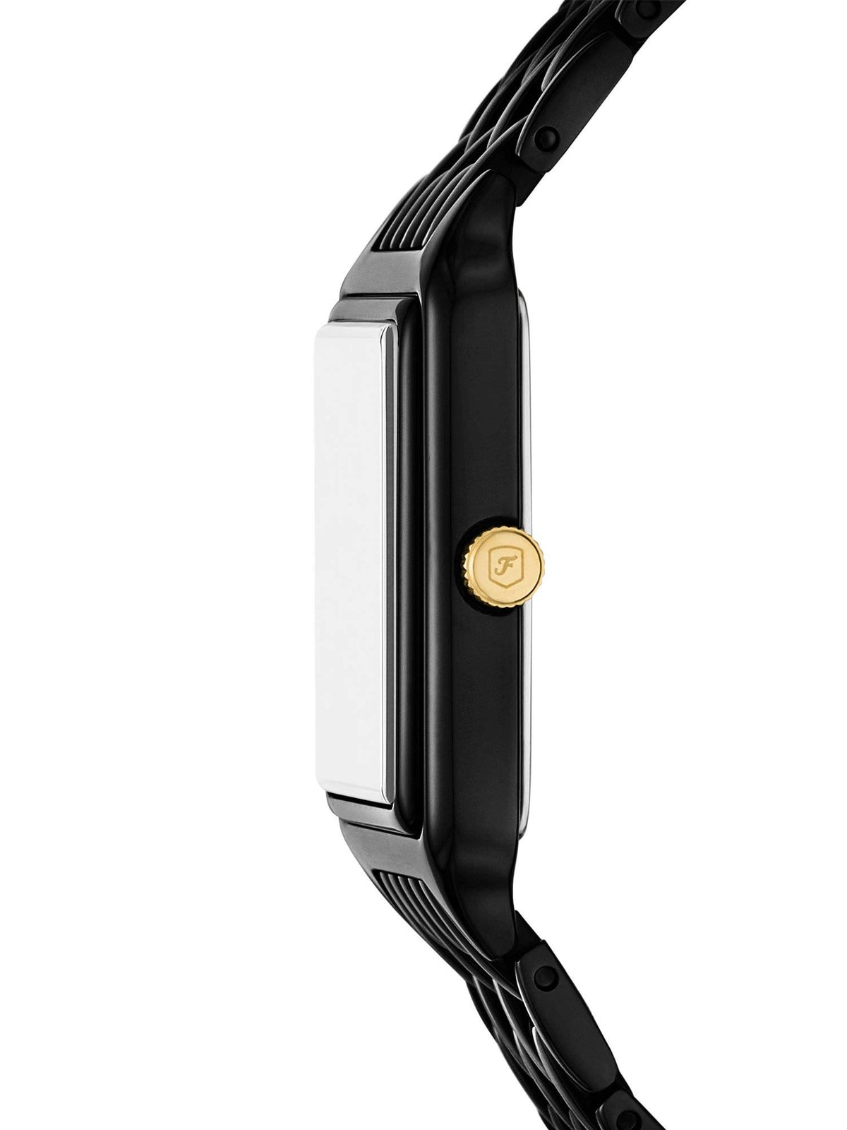 Women Black Rectangular Dial Analog Watch - | W92 - view 2