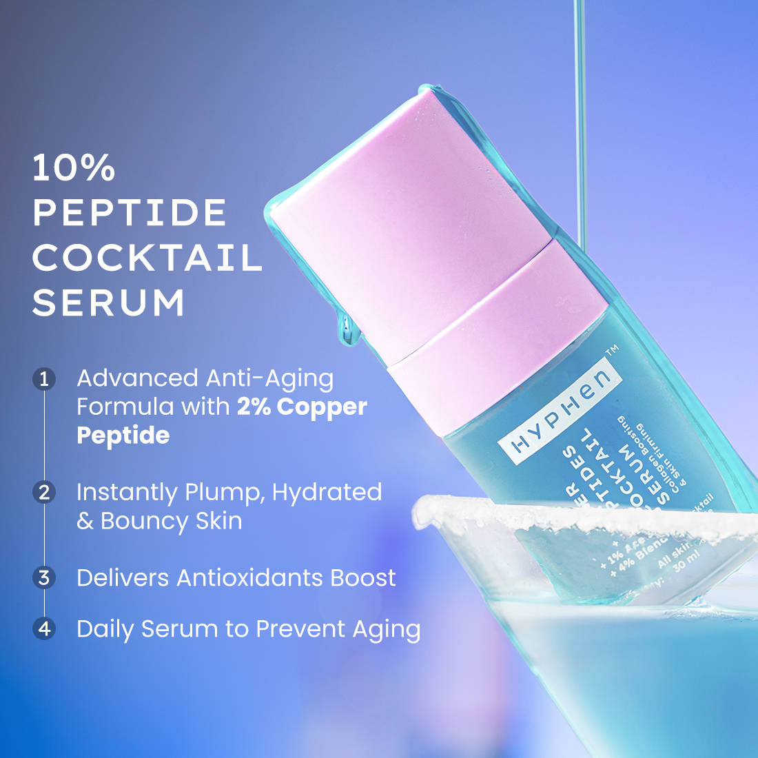 10% Power Peptide Cocktail Serum | Z8 - view 3