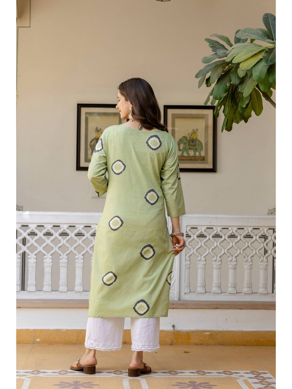 Cotton Printed Kurta | KDG - view 2