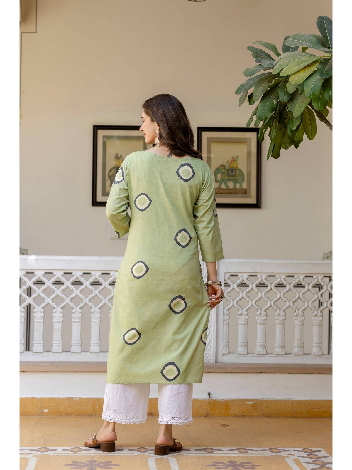 Cotton Printed Kurta | KDG - view 2