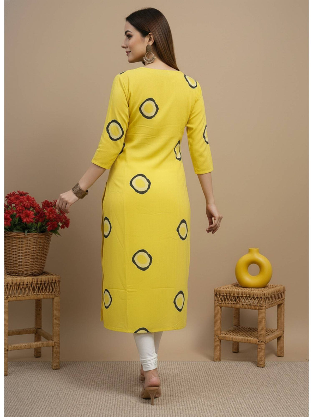 Cotton Printed Kurta | KDG - view 2