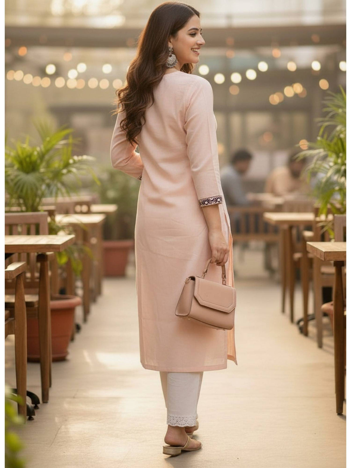 Cotton Solid Kurta | FY93 - view 7
