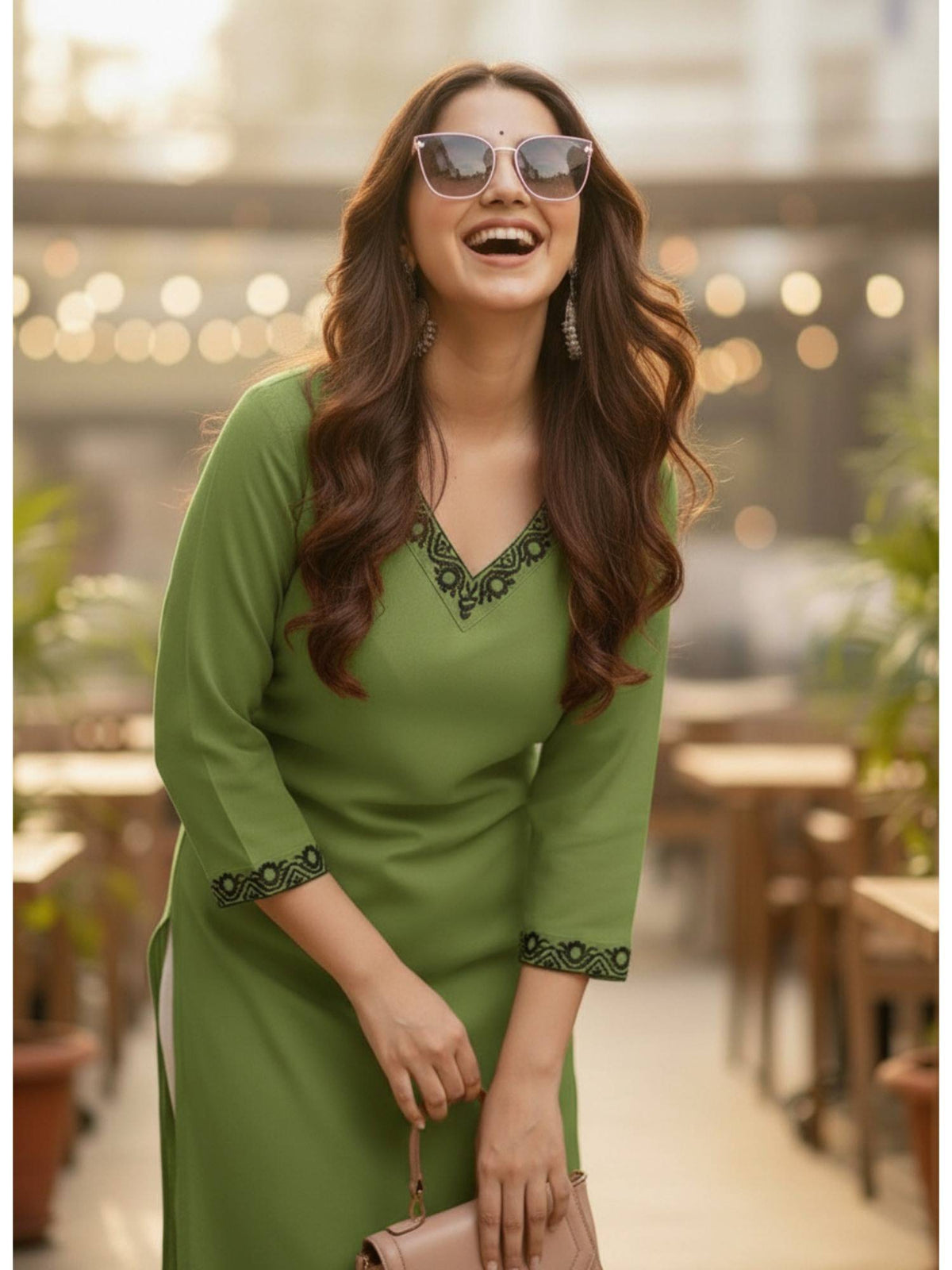 Cotton Solid Kurta | U3S - view 34
