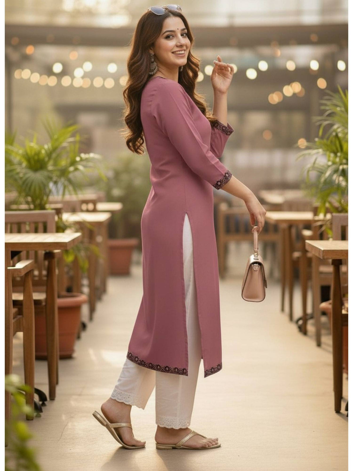 Cotton Solid Kurta | U3S - view 11