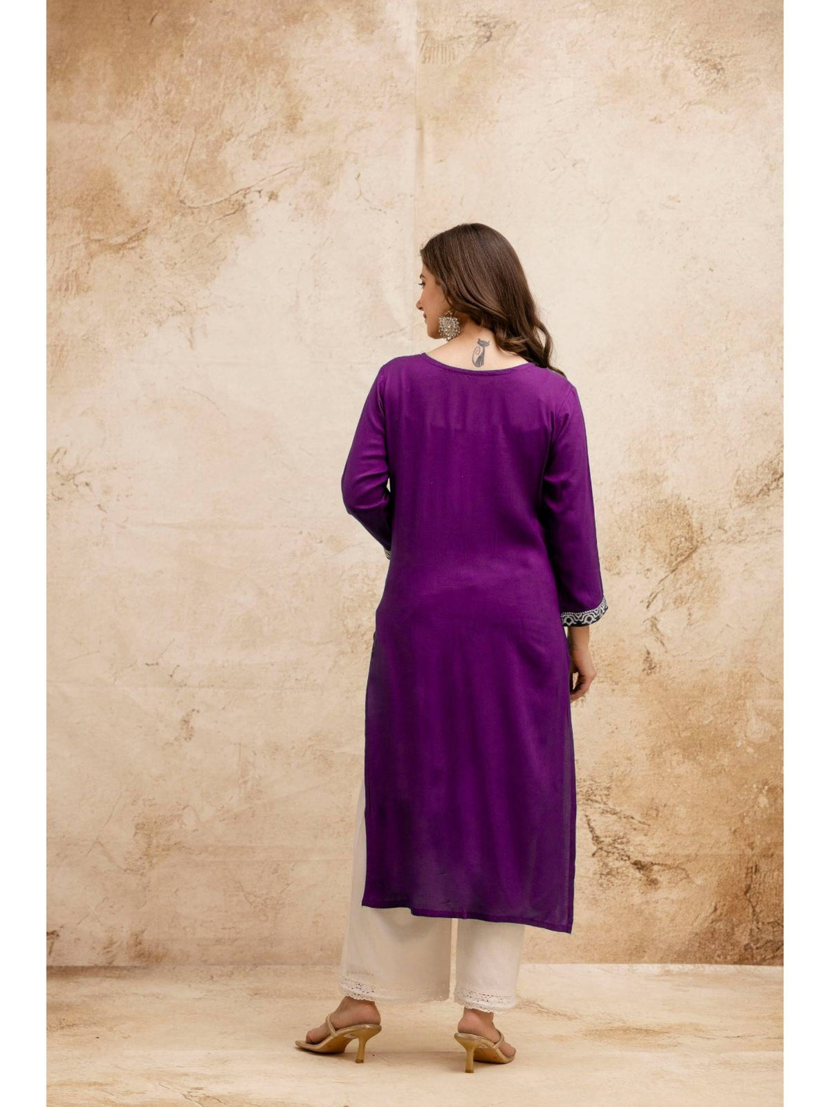 Cotton Solid Kurta | U3S - view 36