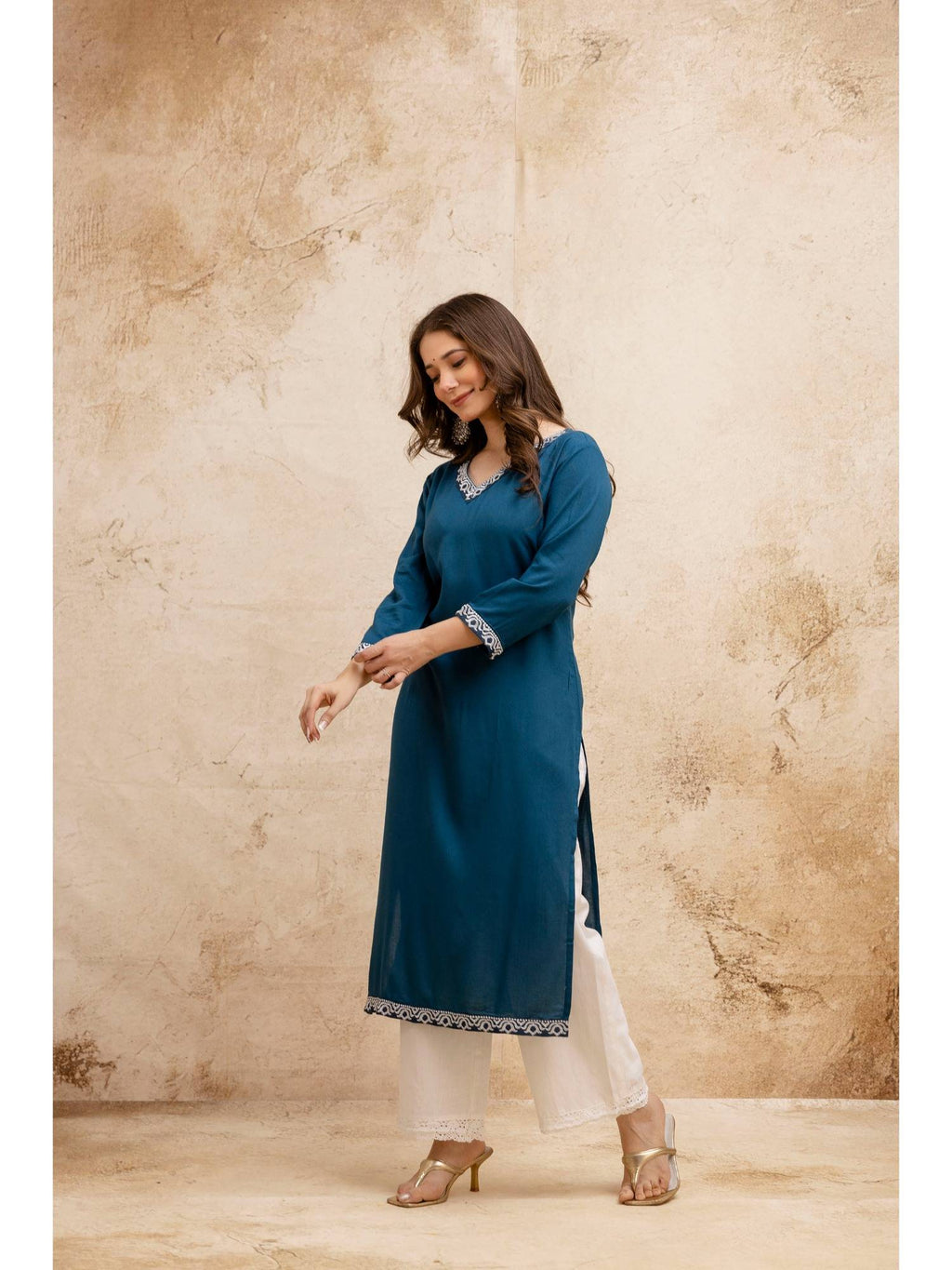 Cotton Solid Kurta | U3S - view 16