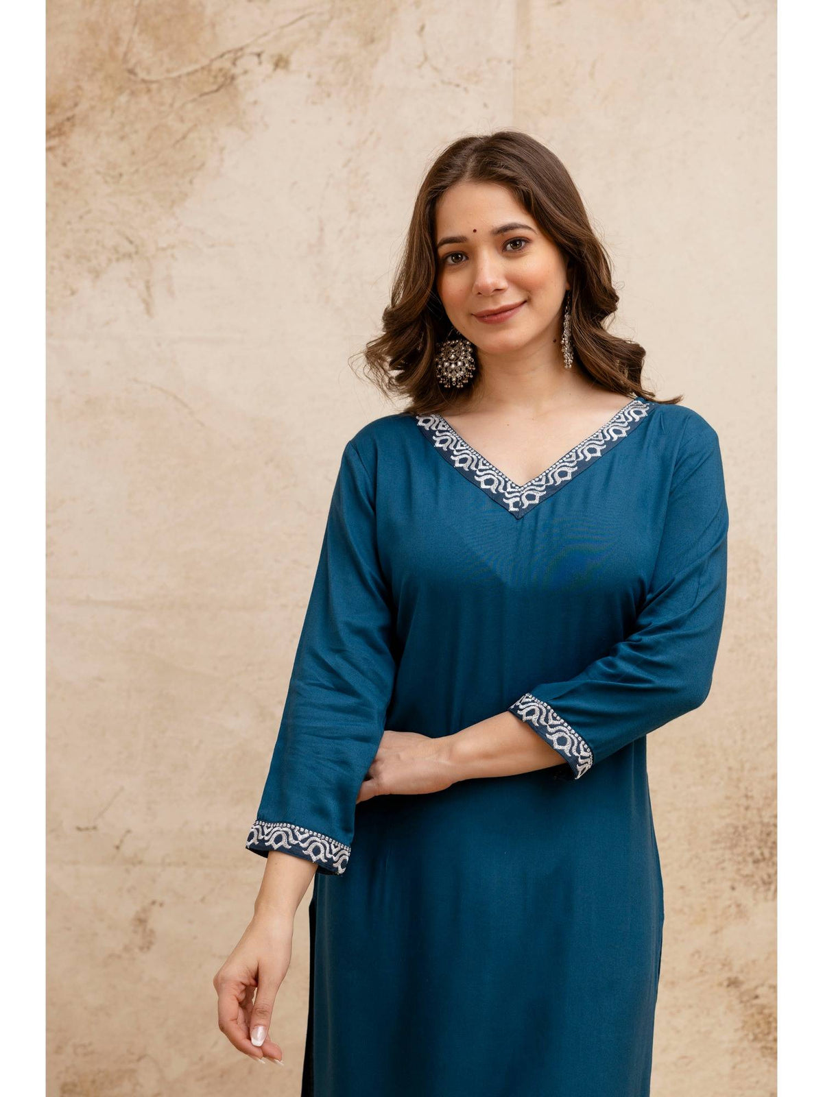Cotton Solid Kurta | U3S - view 7