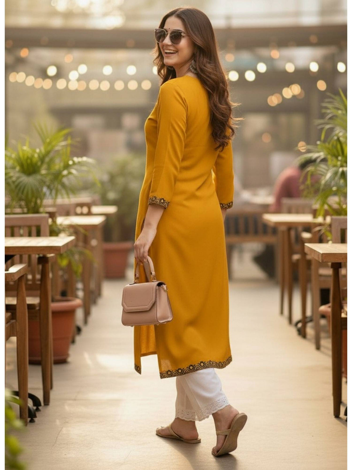 Cotton Solid Kurta | U3S - view 26