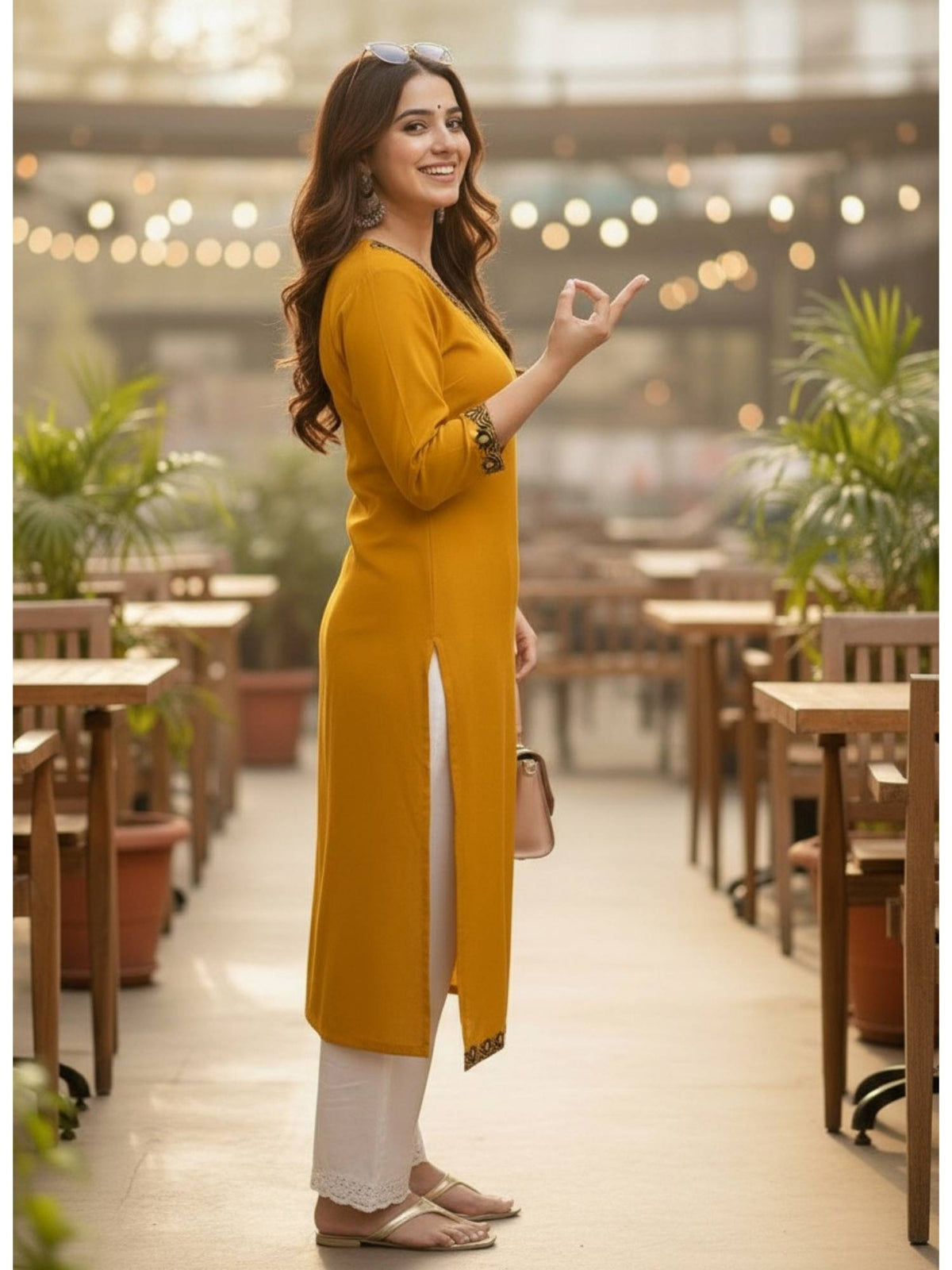 Cotton Solid Kurta | U3S - view 20