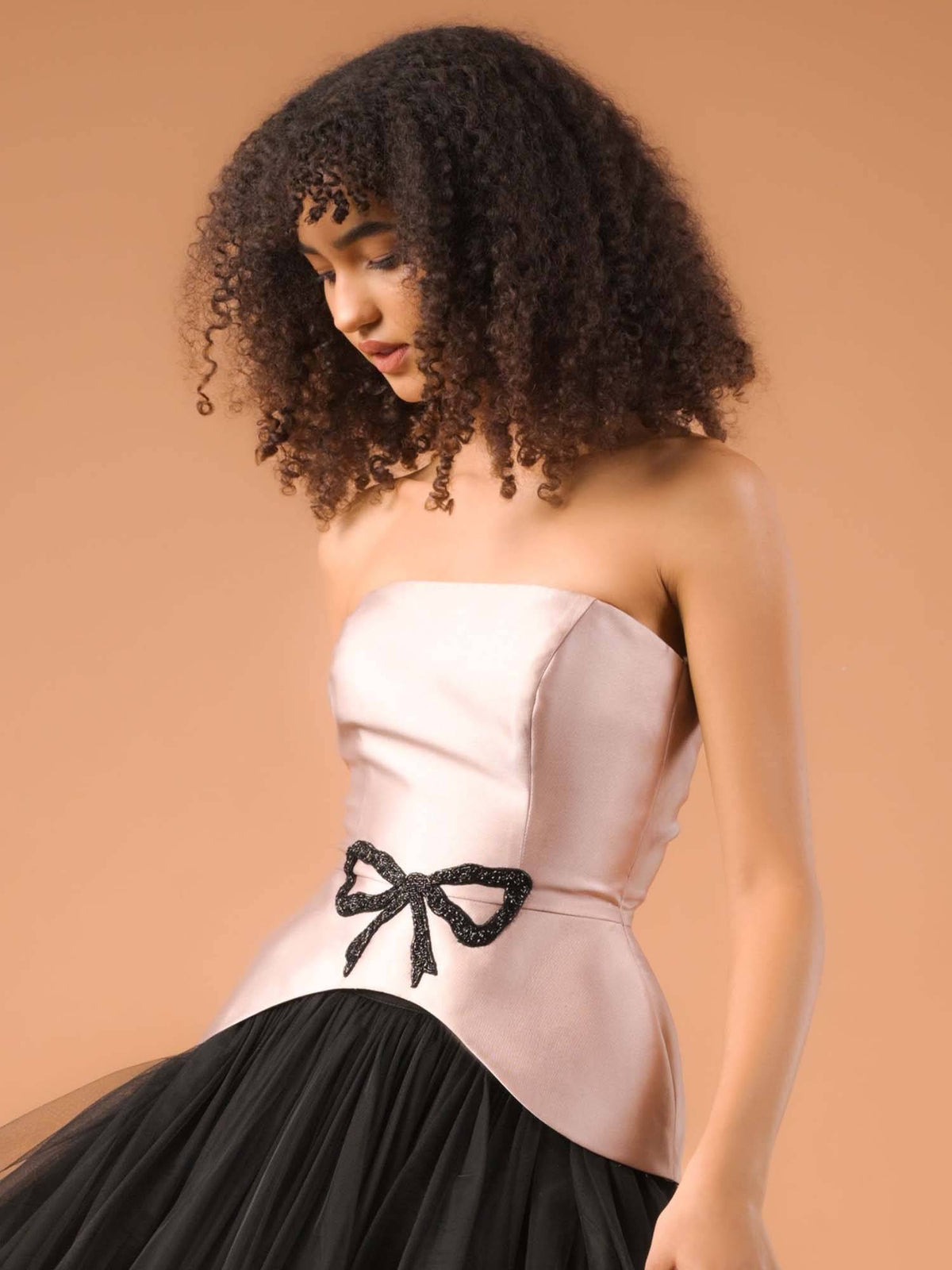 Audrey Rose Gold Corset Top | TT90 - view 2