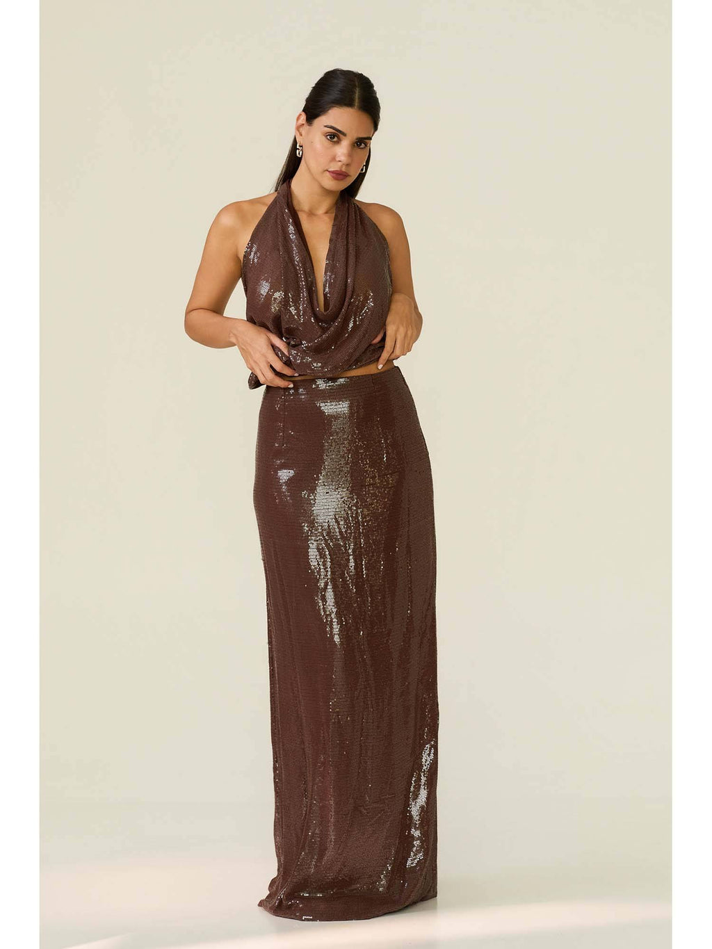 Bronze Cappuccino Top | HT67 - view 1