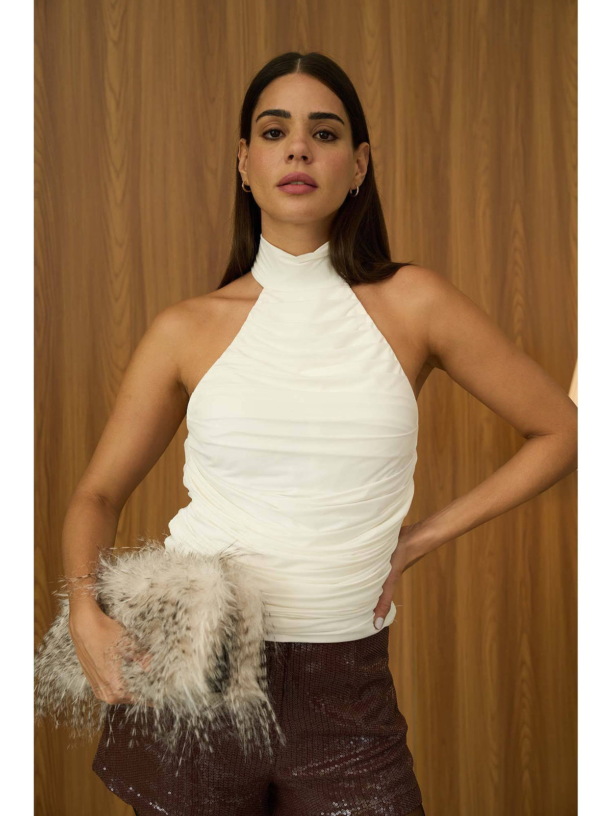 Ivory Lyla Top | HT67 - view 3