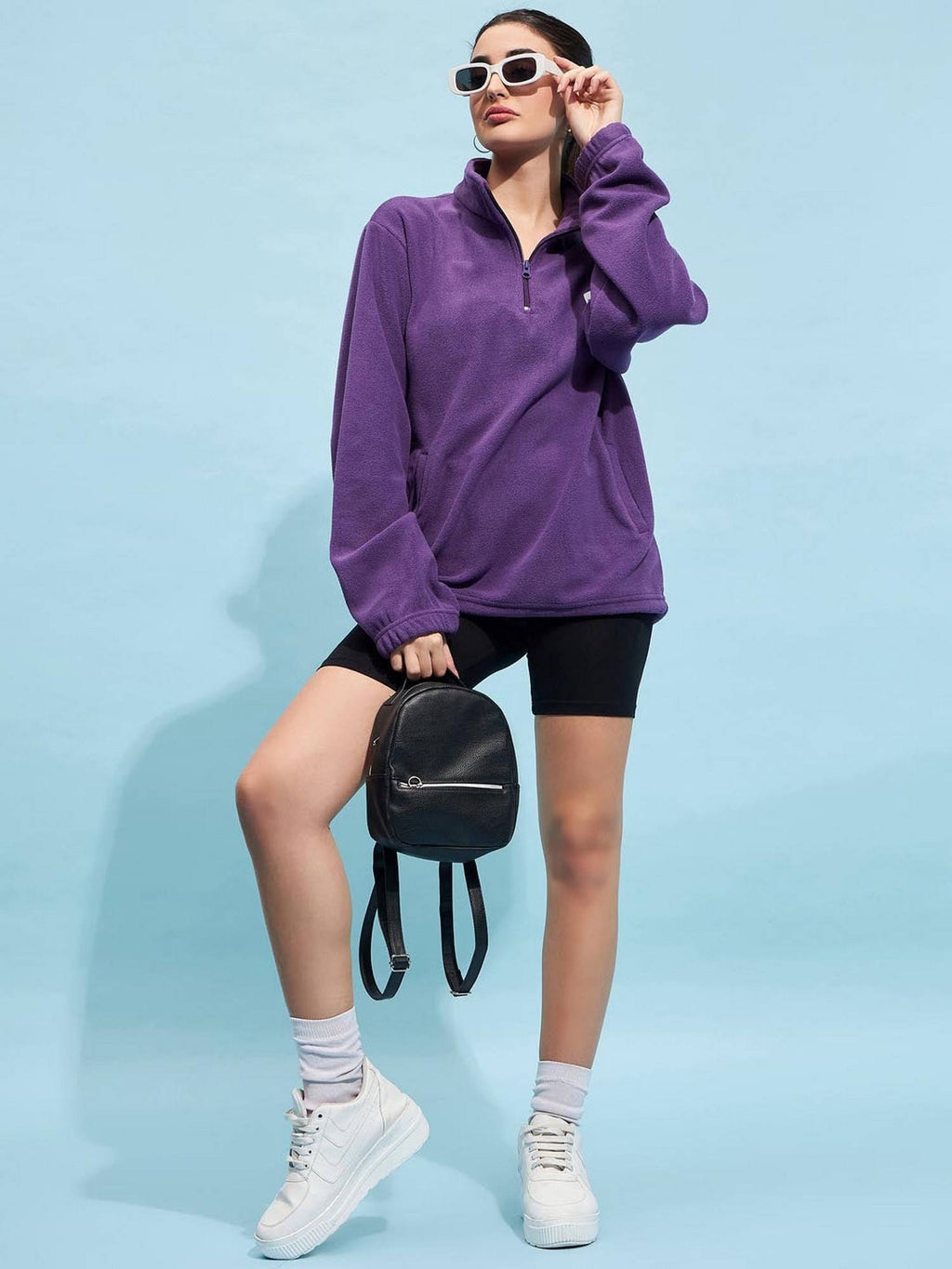 Beige Oversize Sweatshirt | HD56 - view 28