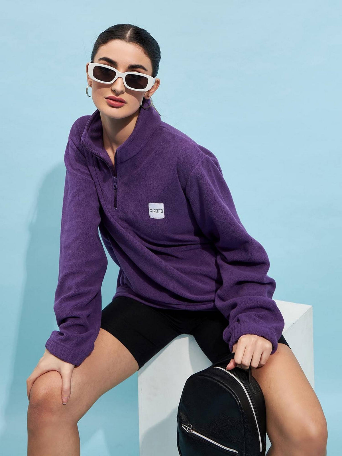 Beige Oversize Sweatshirt | HD56 - view 29