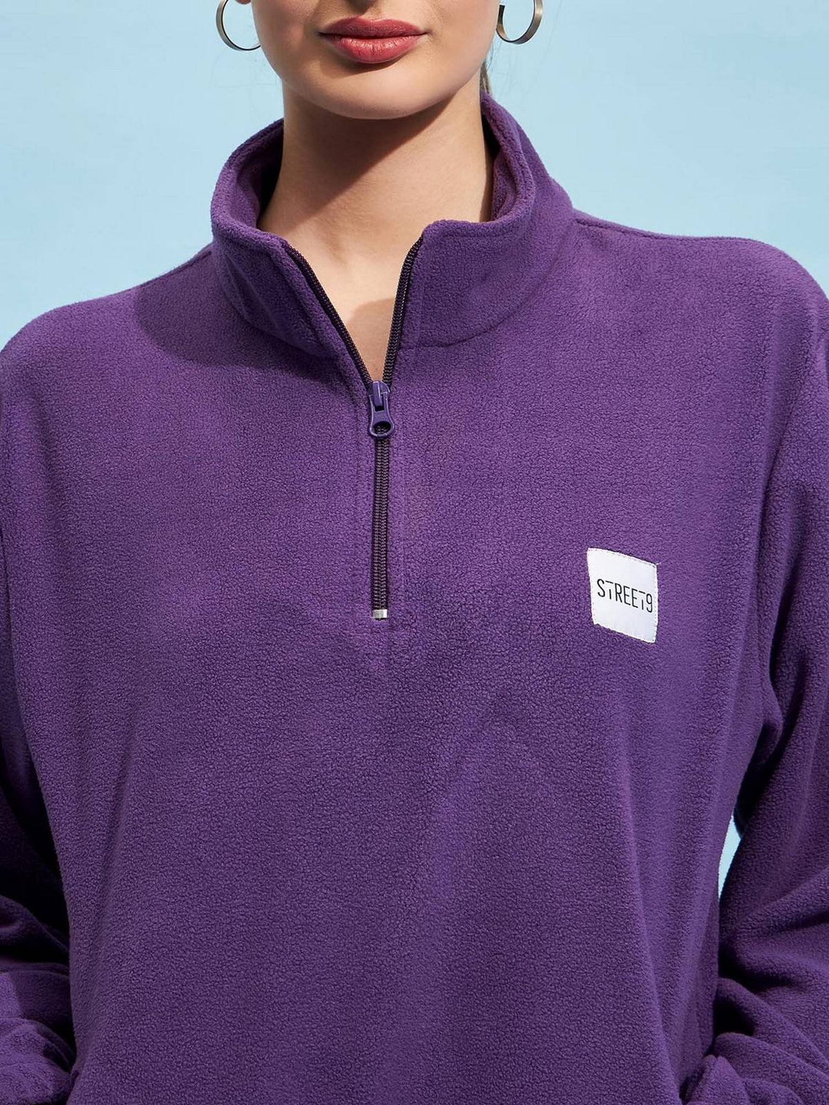 Beige Oversize Sweatshirt | HD56 - view 30