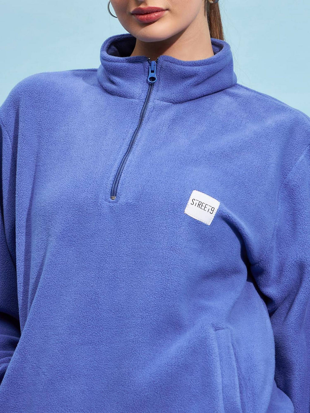 Beige Oversize Sweatshirt | HD56 - view 12