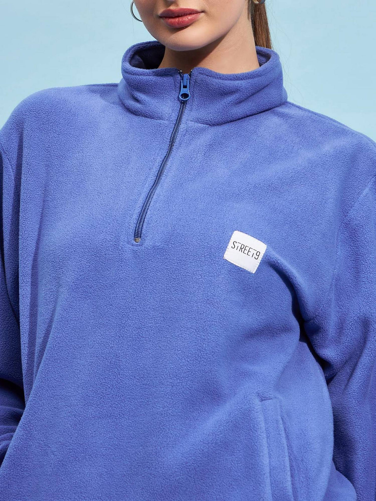 Beige Oversize Sweatshirt | HD56 - view 12