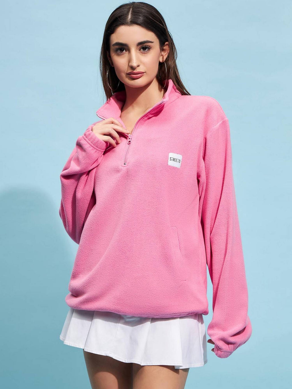 Beige Oversize Sweatshirt | HD56 - view 13