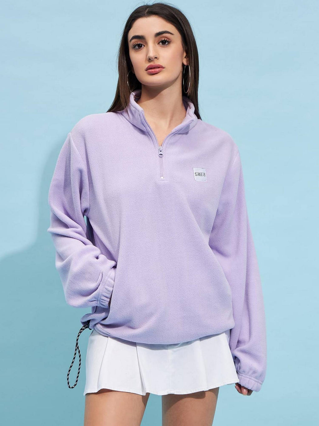 Beige Oversize Sweatshirt | HD56 - view 31