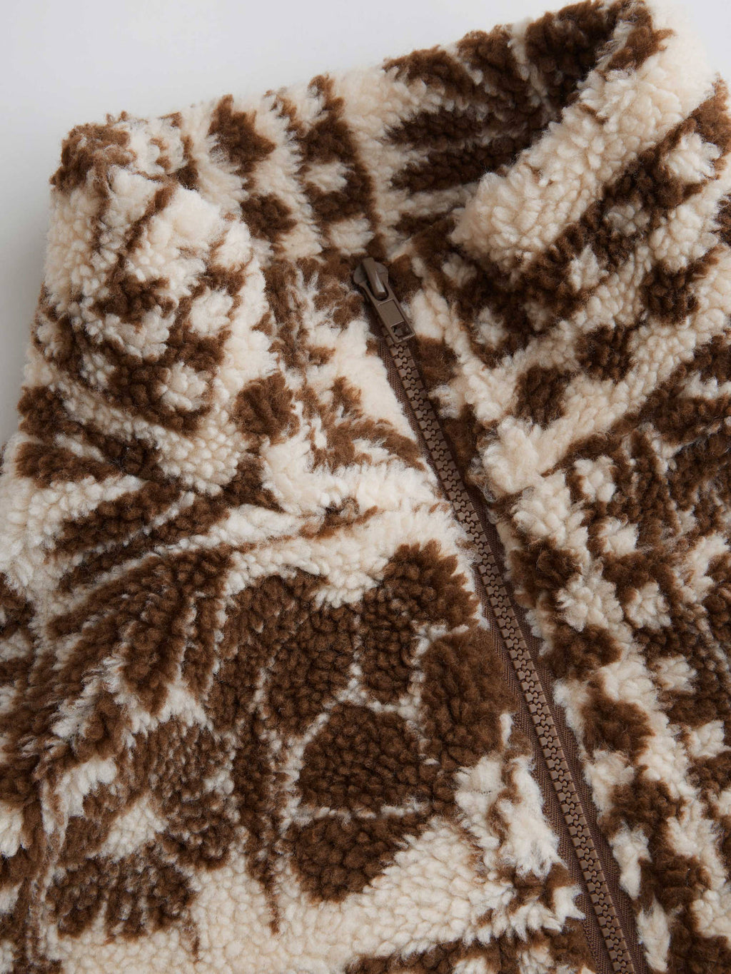Printed Fleece Zip Front Jacket | JC78 - view 4