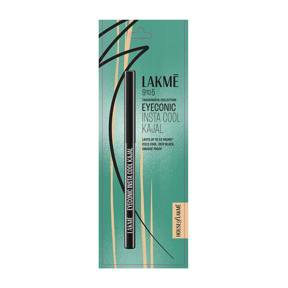 Eyeconic Insta Cool Deep Black Kajal Cooling Kohl With Cucumber | E20 - view 8