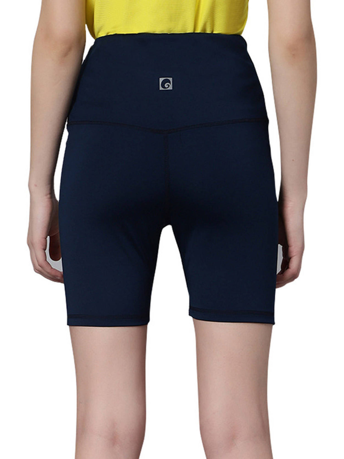 Aura Shorts for Women Skinny Fit High Waisted Athletic Shorts Airforce - view 4