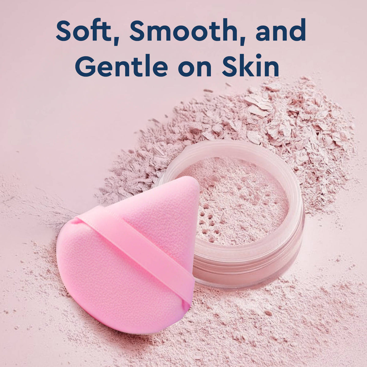 Pizza Powder Puff for Face Makeup - Multi Color | C83 - view 3