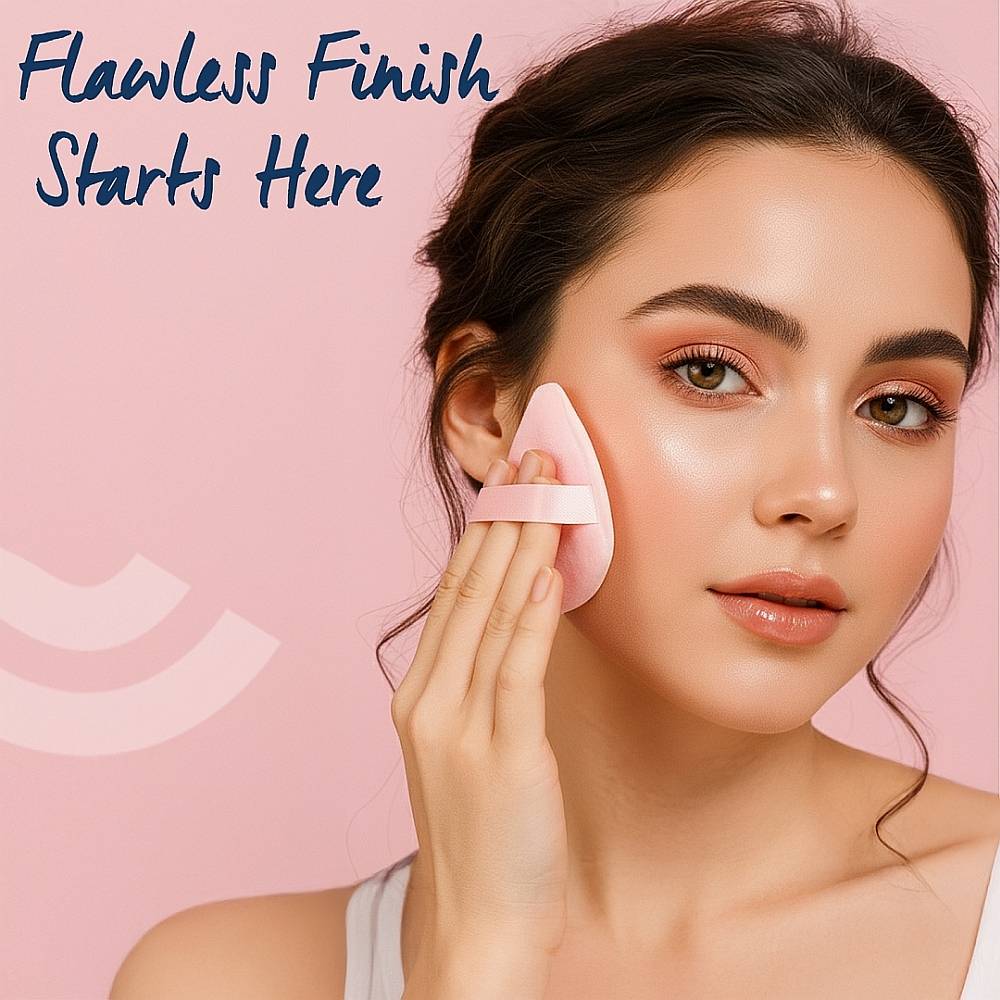 Pizza Powder Puff for Face Makeup - Multi Color | C83 - view 9