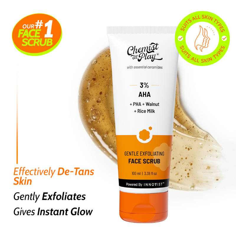 3% AHA Gentle Exfoliating Face Scrub For Dead Skin & Blackheads | FC3 - view 1
