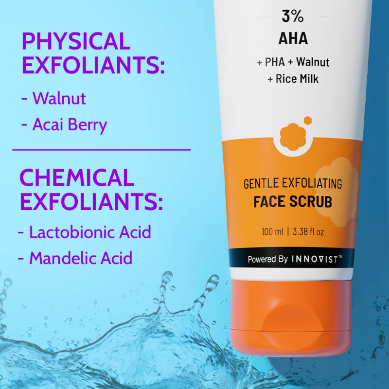 3% AHA Gentle Exfoliating Face Scrub For Dead Skin & Blackheads | FC3 - view 4