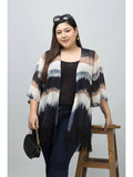 Women Multi-Color Stripes Shrug | JC78 - view 1