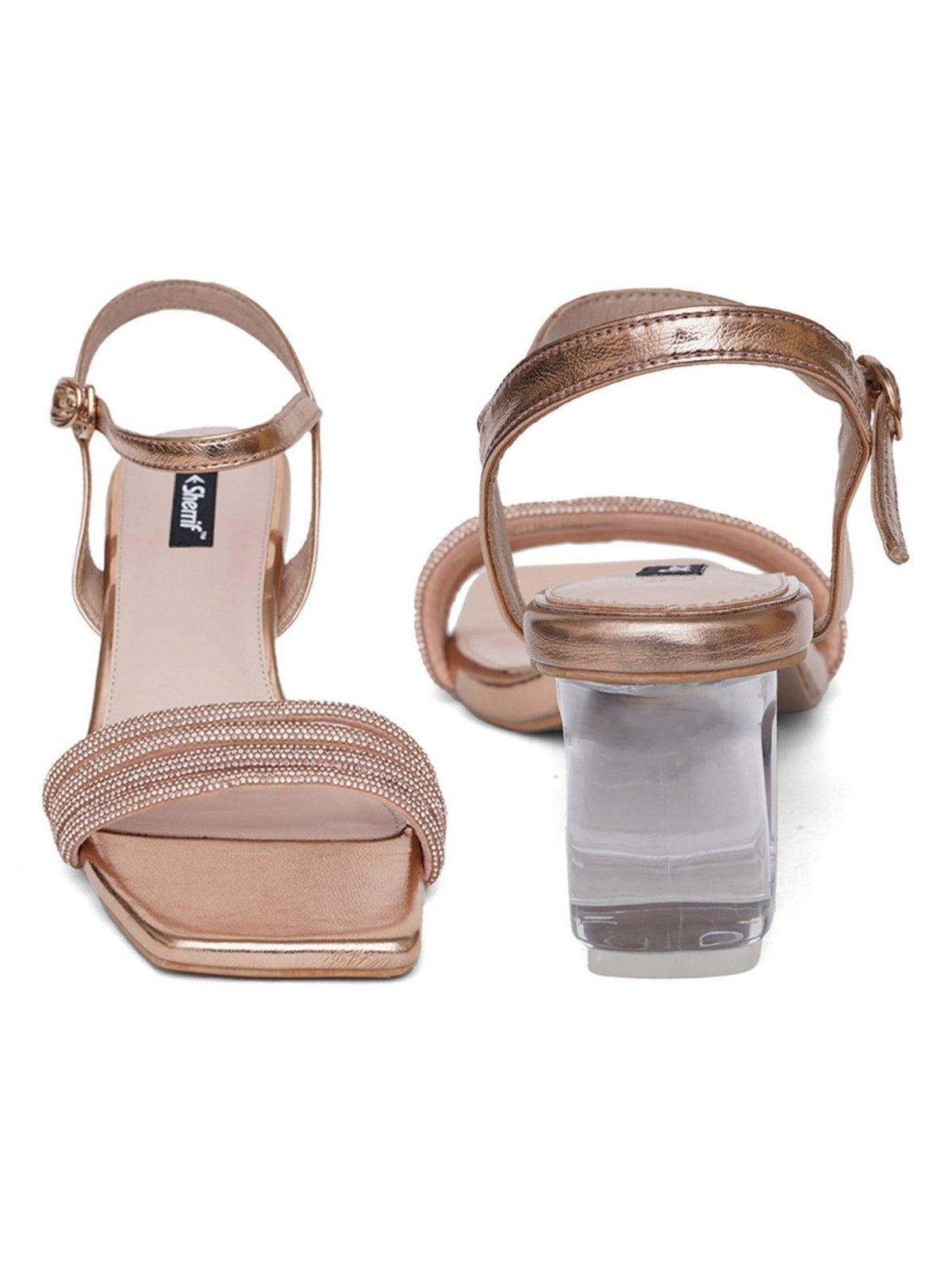 Women Champagne Heels | H78 - view 8