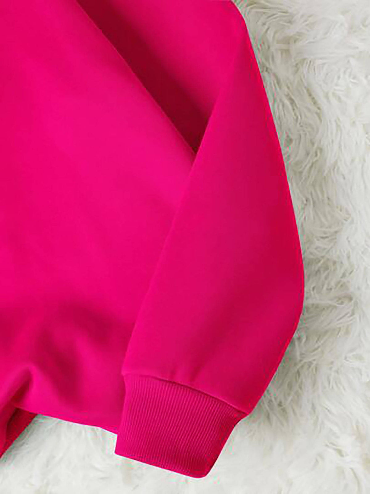 Women Full Sleeve Round Neck Printed Pink Sweatshirt | SS90 - view 5
