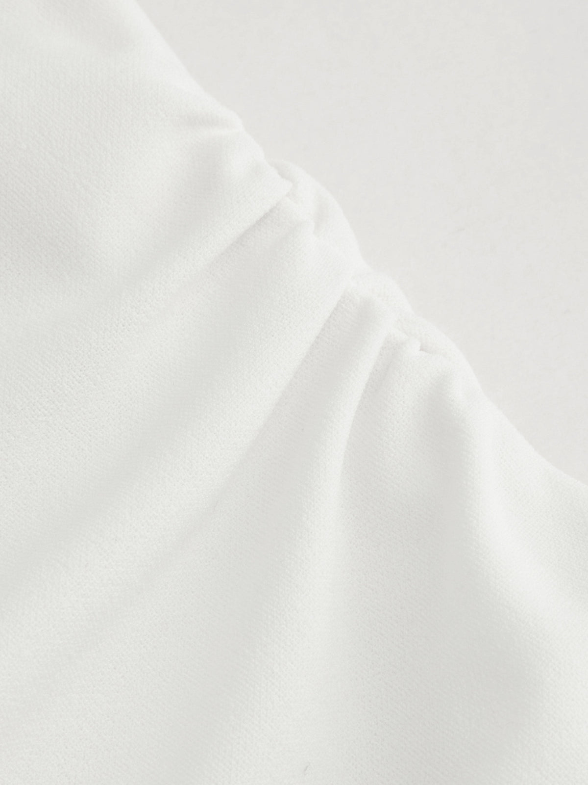 Boat Neckline Solid Ruched Bowknot Mini Dress | D56 - view 18