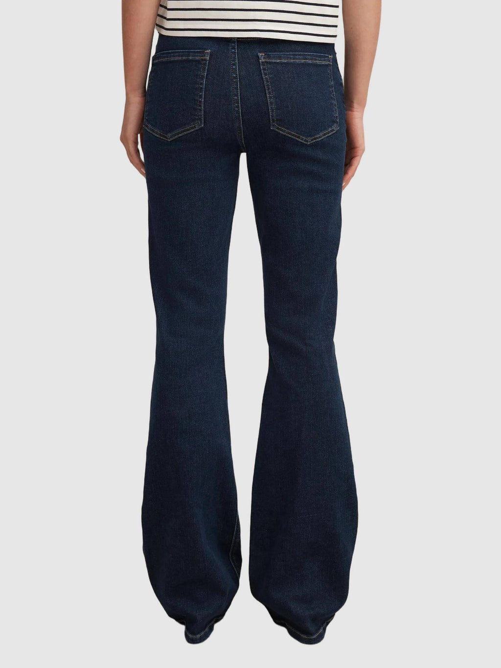 Blue Jessie Slim Flare Jeans | BT10 - view 2